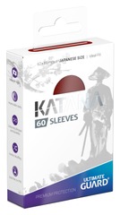 Ultimate Guard Japanese Mini-Size Katana Sleeves - Red - 60ct